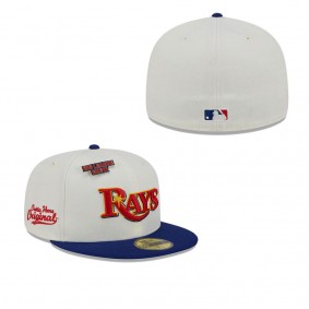 Men's Tampa Bay Rays White Big League Chew Original 59FIFTY Fitted Hat
