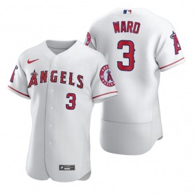Men's Los Angeles Angels Taylor Ward Nike White Authentic Home Jersey