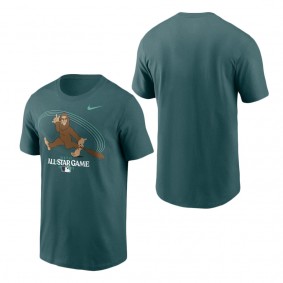 Men's Teal 2023 MLB All-Star Game Bigfoot T-Shirt