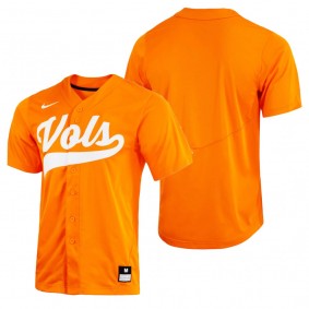 Tennessee Volunteers Orange Replica Baseball Jersey