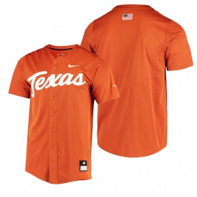 Texas Longhorns Orange Vapor Untouchable Elite Baseball Jersey
