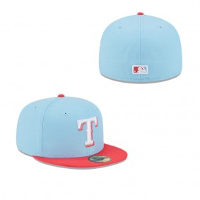 Texas Rangers Colorpack Blue 59FIFTY Fitted Hat