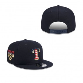 Texas Rangers Independence Day 2023 9FIFTY Snapback Hat