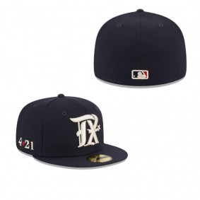 Men's Texas Rangers Navy 2023 City Connect 59FIFTY Fitted Hat