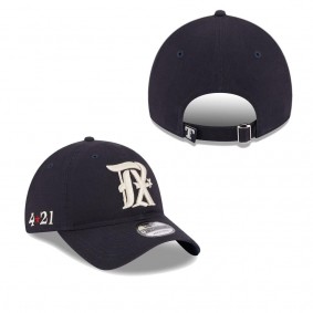 Men's Texas Rangers Navy 2023 City Connect 9TWENTY Adjustable Hat