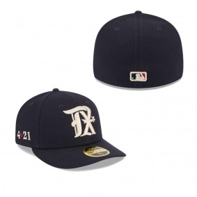 Men's Texas Rangers Navy 2023 City Connect Low Profile 59FIFTY Fitted Hat