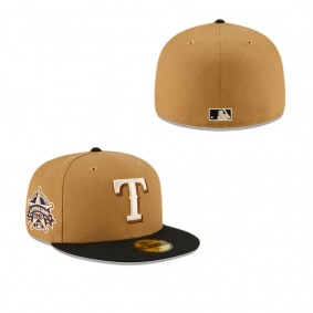Texas Rangers Pecan 59FIFTY Fitted Hat