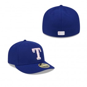 Men's Texas Rangers Royal 2024 Mother's Day Low Profile 59FIFTY Fitted Hat