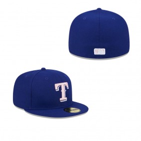 Men's Texas Rangers Royal 2024 Mother's Day On-Field 59FIFTY Fitted Hat