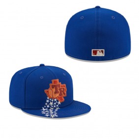 Men's Texas Rangers Royal Meteor 59FIFTY Fitted Hat