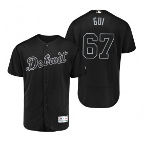 Tigers Jose Cisnero Gui Black 2019 Players' Weekend Authentic Jersey