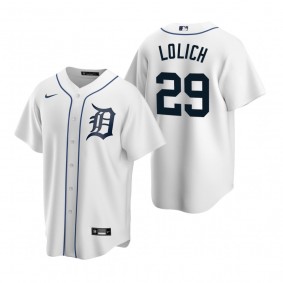 Detroit Tigers Mickey Lolich Nike White Retired Player Replica Jersey