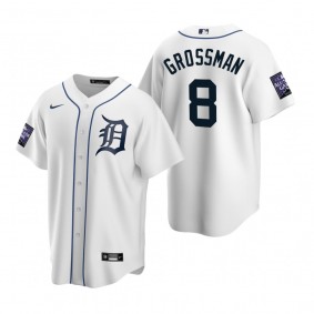 Detroit Tigers Robbie Grossman White 2021 All-Star Game Home Replica Jersey