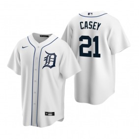 Detroit Tigers Sean Casey Nike White Retired Player Replica Jersey