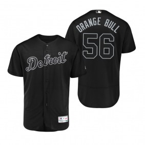 Tigers Spencer Turnbull Orange Bull Black 2019 Players' Weekend Authentic Jersey