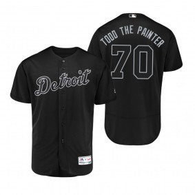 Detroit Tigers Tyler Alexander Todd The Painter Black 2019 Players' Weekend Authentic Jersey