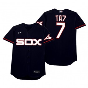 Tim Anderson TA7 Navy 2021 Players' Weekend Nickname Jersey