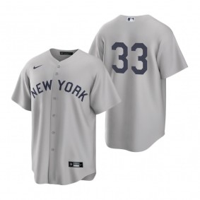 New York Yankees Tim Locastro Nike Gray 2021 Field of Dreams Replica Jersey
