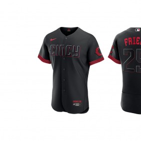 TJ Friedl Cincinnati Reds Nike Black 2023 City Connect Authentic Jersey