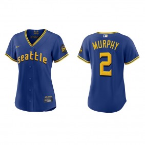 Tom Murphy Women's Seattle Mariners Royal 2023 City Connect Replica Jersey
