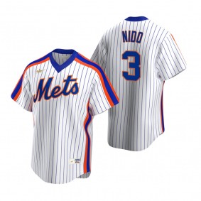 New York Mets Tomas Nido Nike White Cooperstown Collection Home Jersey