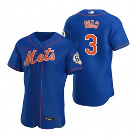 Men's New York Mets Tomas Nido Royal 60th Anniversary Alternate Authentic Jersey