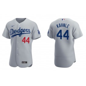 Men's Los Angeles Dodgers Tommy Kahnle Gray Authentic Alternate Jersey