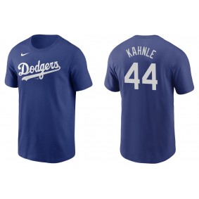 Men's Los Angeles Dodgers Tommy Kahnle Royal Name & Number T-Shirt