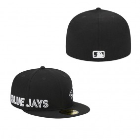 Men's Toronto Blue Jays Black Jersey 59FIFTY Fitted Hat