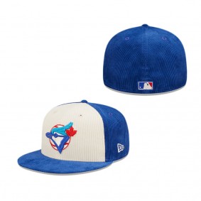 Toronto Blue Jays Cooperstown Corduroy 59FIFTY Fitted Hat