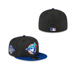 Toronto Blue Jays Just Caps Heathered Crown 59FIFTY Fitted Hat