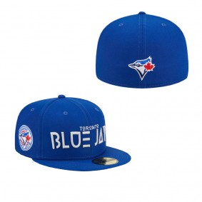 Men's Toronto Blue Jays Royal Geo 59FIFTY Fitted Hat