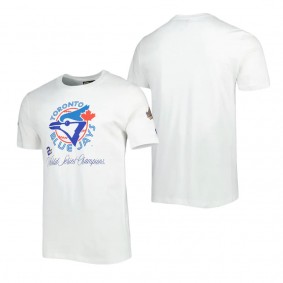 Men's Toronto Blue Jays White Historical Championship T-Shirt