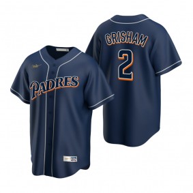 San Diego Padres Trent Grisham Nike Navy Cooperstown Collection Jersey