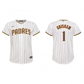 Trent Grisham Youth San Diego Padres Nike White Home Replica Jersey