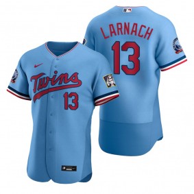 Men's Minnesota Twins Trevor Larnach Light Blue Authentic Alternate Jersey
