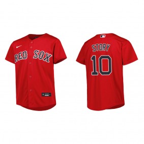 Trevor Story Youth Boston Red Sox Red Alternate Replica Jersey