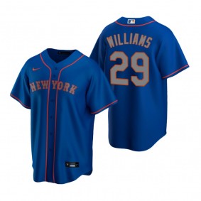 New York Mets Trevor Williams Nike Royal Replica Alternate Jersey