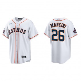 Trey Mancini Houston Astros White 2022 World Series Champions Replica Jersey