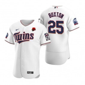 Minnesota Twins Byron Buxton White 2021 Memorial Day Authentic Jersey