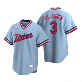 Minnesota Twins Harmon Killebrew Nike Light Blue Cooperstown Collection Road Jersey