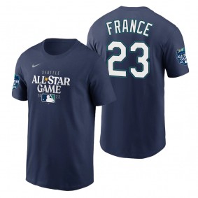 Seattle Mariners Ty France Navy 2023 MLB All-Star Game T-Shirt