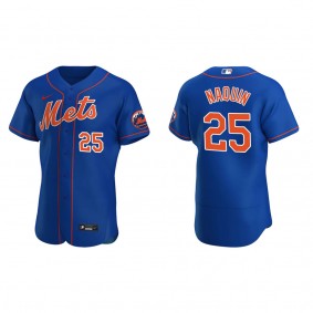 Mets Tyler Naquin Royal Authentic Alternate Jersey