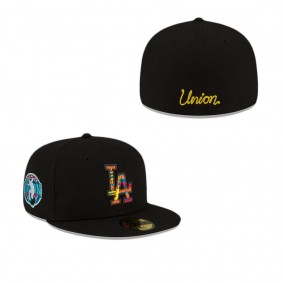 Union X Los Angeles Dodgers Black 59FIFTY Fitted Hat