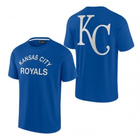 Unisex Kansas City Royals Fanatics Signature Royal Super Soft Short Sleeve T-Shirt