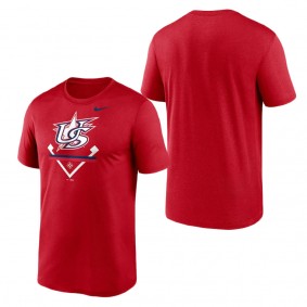 Men's USA Baseball Red 2023 World Baseball Classic Icon Legend T-Shirt