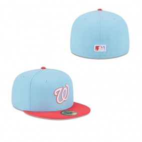 Washington Nationals Colorpack Blue 59FIFTY Fitted Hat