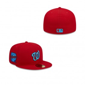 Men's Washington Nationals Red 2023 MLB Father's Day On-Field 59FIFTY Fitted Hat