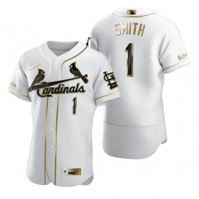 St. Louis Cardinals Ozzie Smith Nike White Authentic Golden Edition Jersey