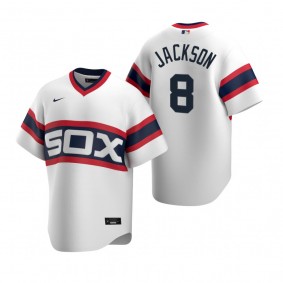 Men's Chicago White Sox Bo Jackson Nike White Cooperstown Collection Home Jersey